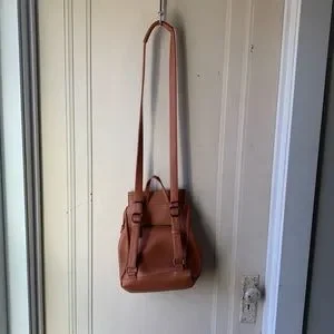 Pixie Mood Vegan Leather Backpack Crossbody Terracotta Pink Convertible Pixie Mood | Bags | Pixie Mood Vegan Leather Convertible  main image 3